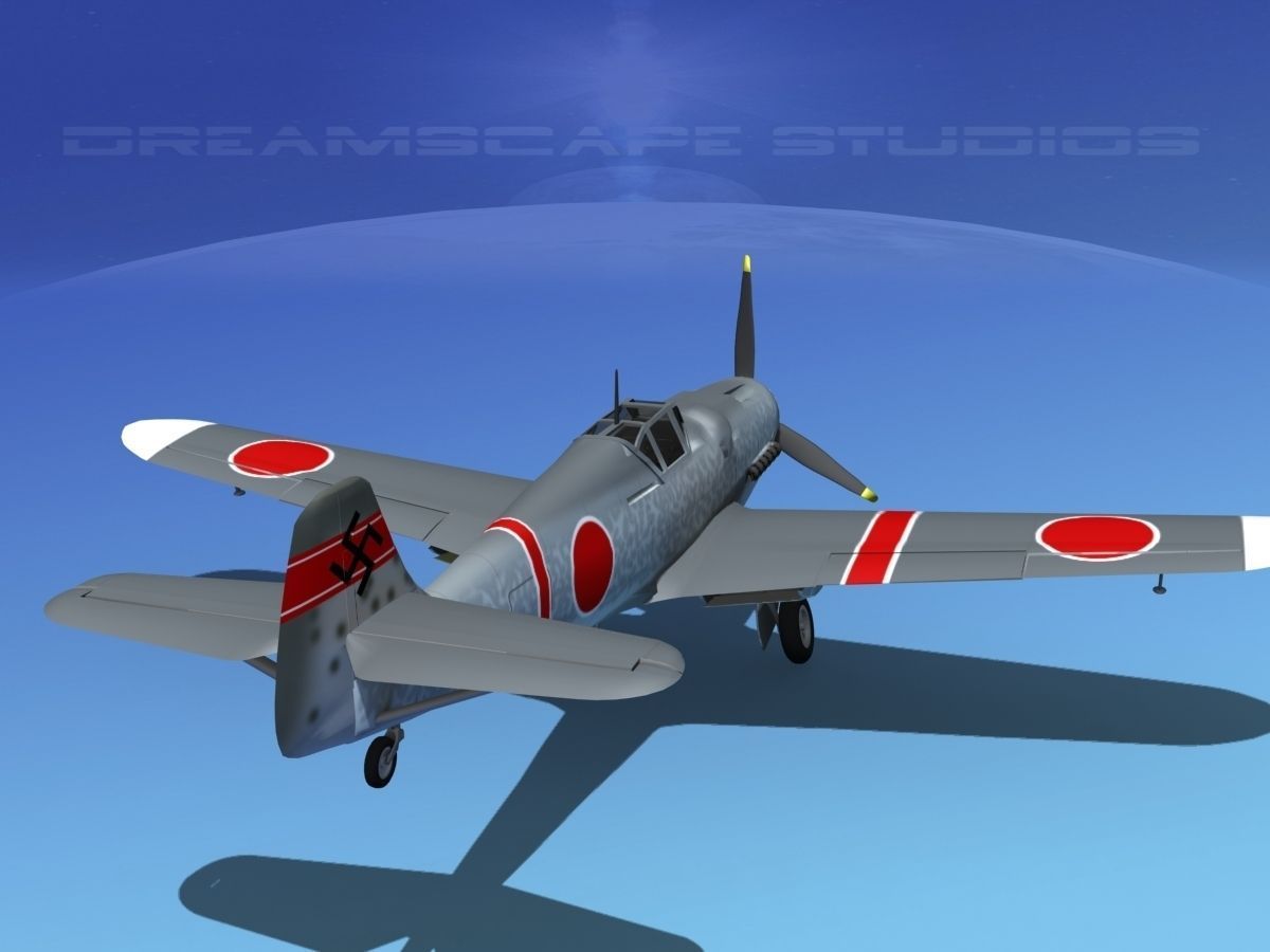 Messerschmitt BF-109 V17 3D model_6