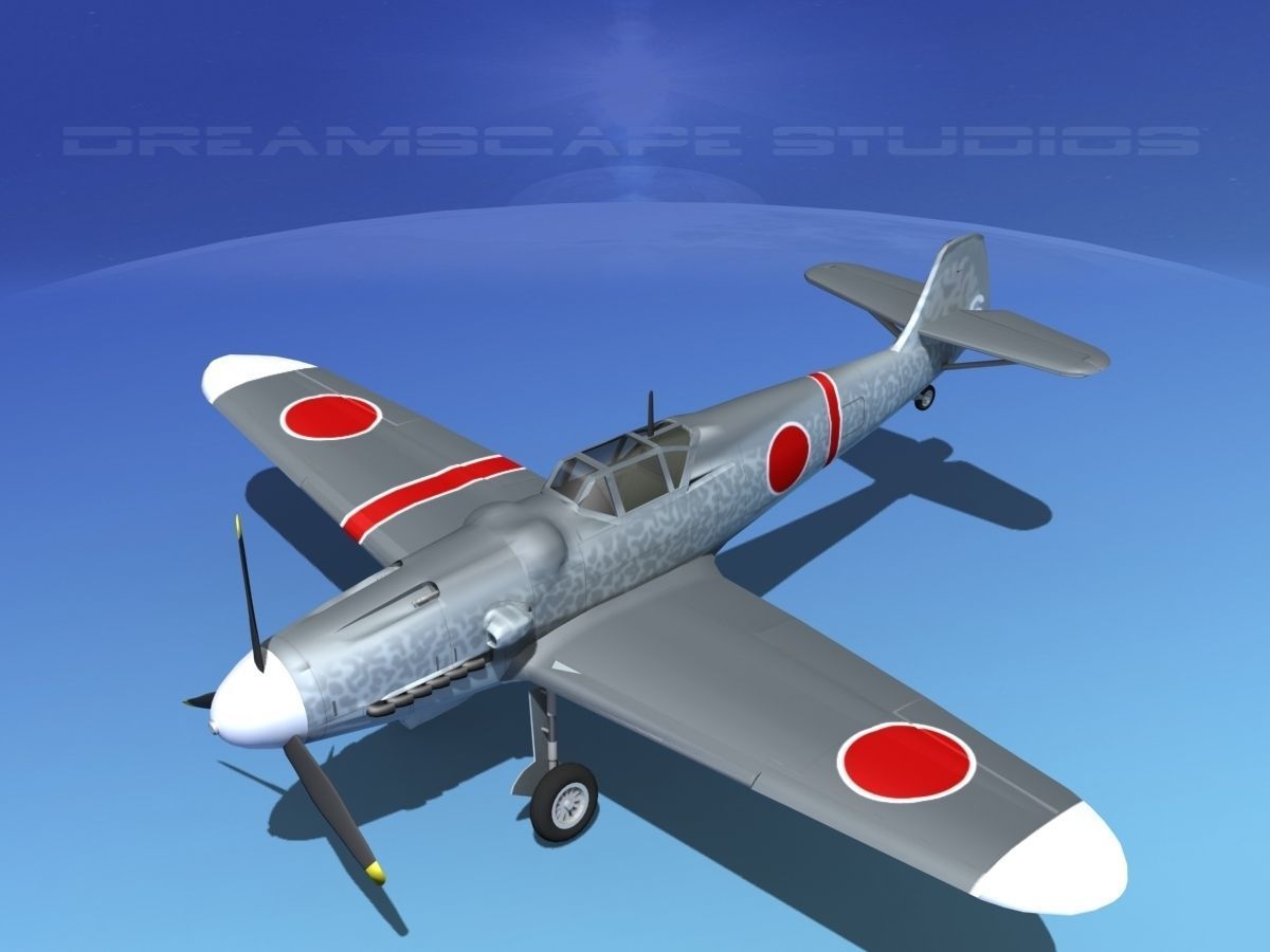 Messerschmitt BF-109 V17 3D model_10