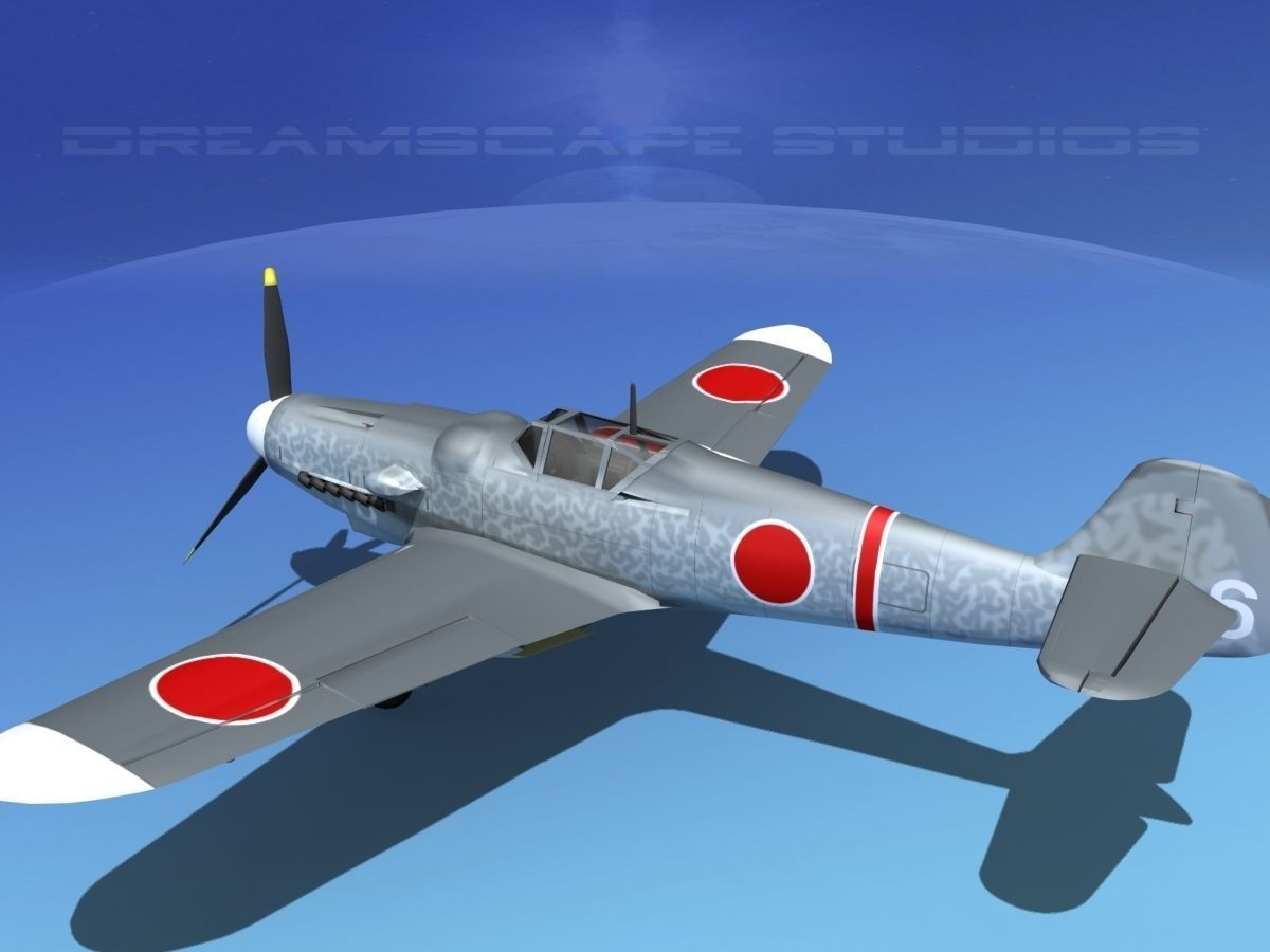 Messerschmitt BF-109 V17 3D model_8
