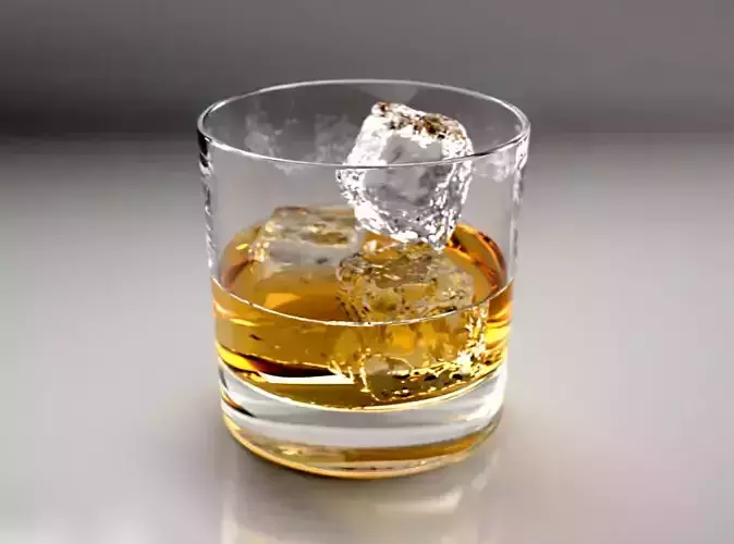 Glass of whiskey