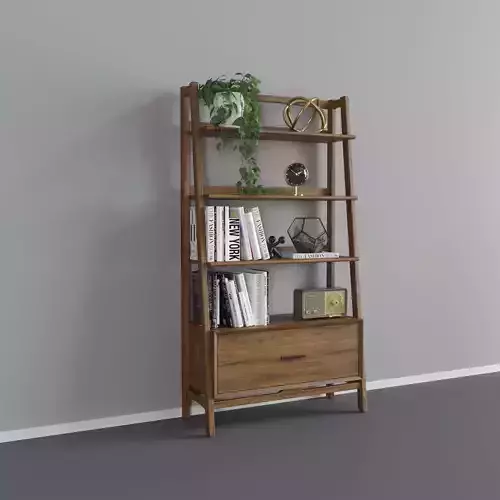 Mid-Cen Bookshelf