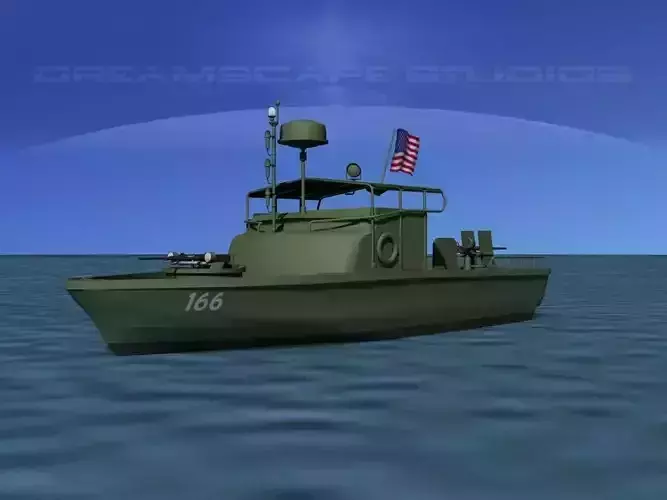 PBR Patrol Boat Riverine 3D model
