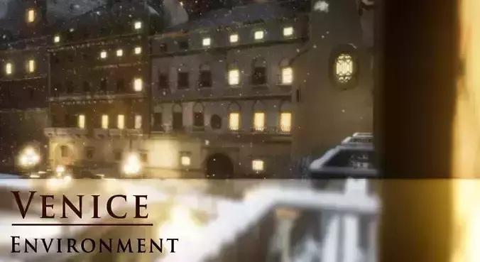 3D-Scanned Venice-North of Italy Assets - Environment Only