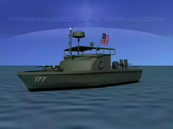 PBR Patrol Boat Riverine 3D model