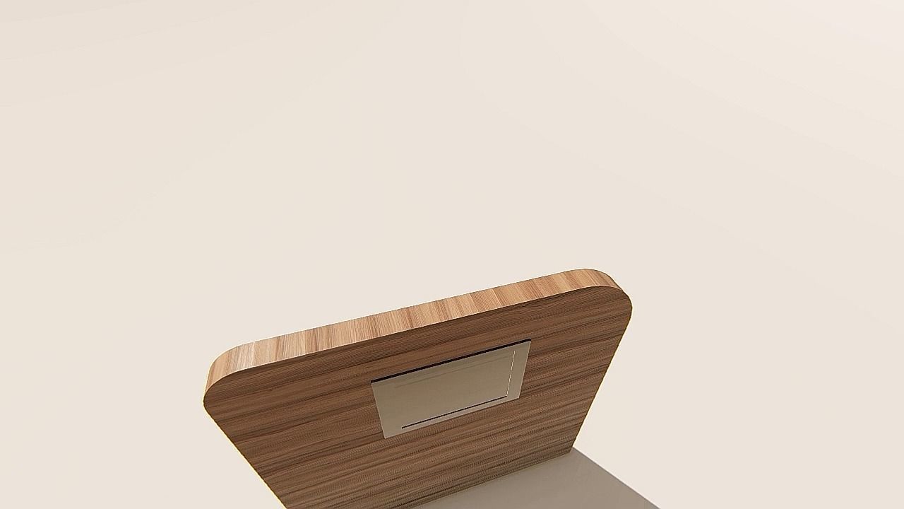 DOOR 3D wooden shelf 3D print model_3