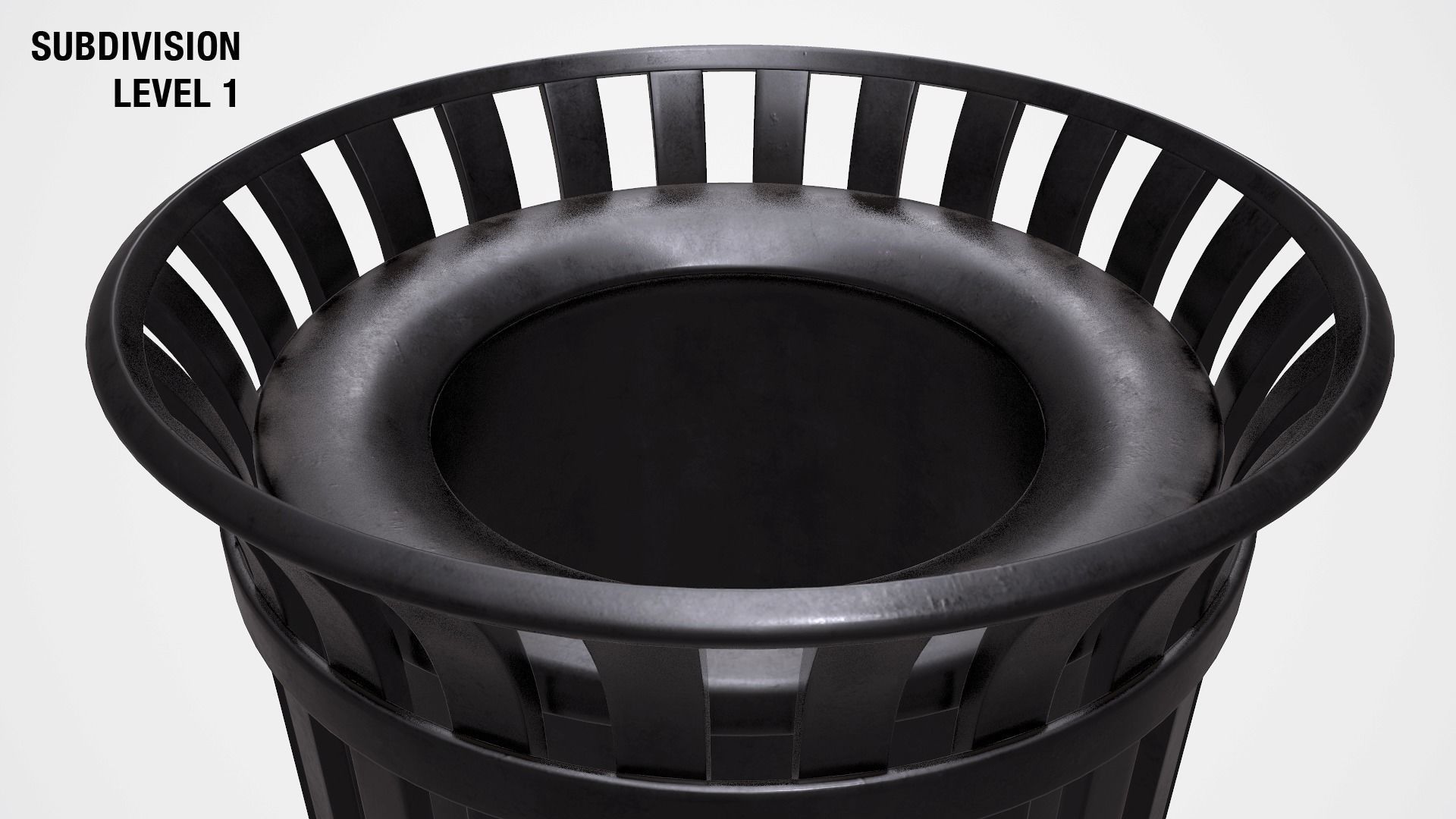 Trash can  3D model_27