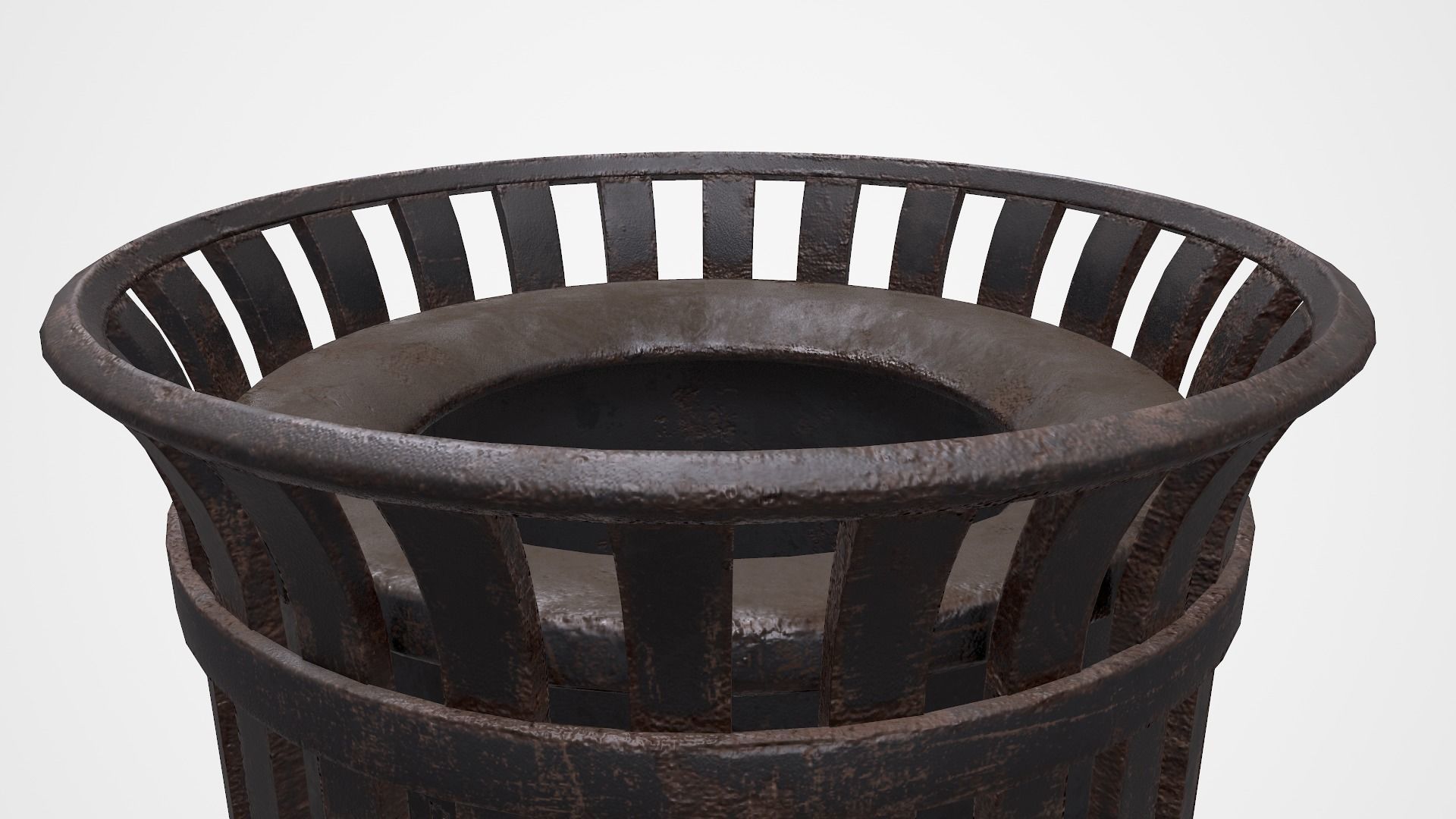 Trash can  3D model_12