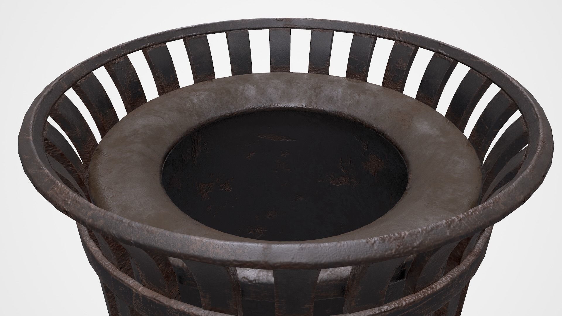 Trash can  3D model_10