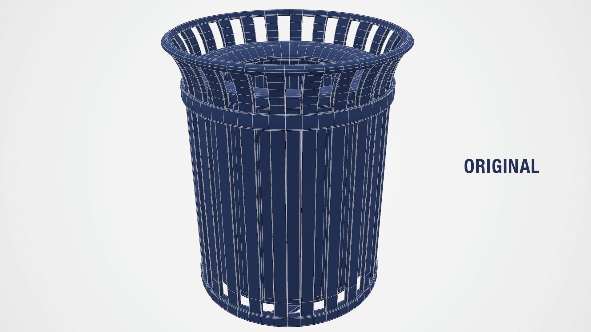 Trash can  3D model_16