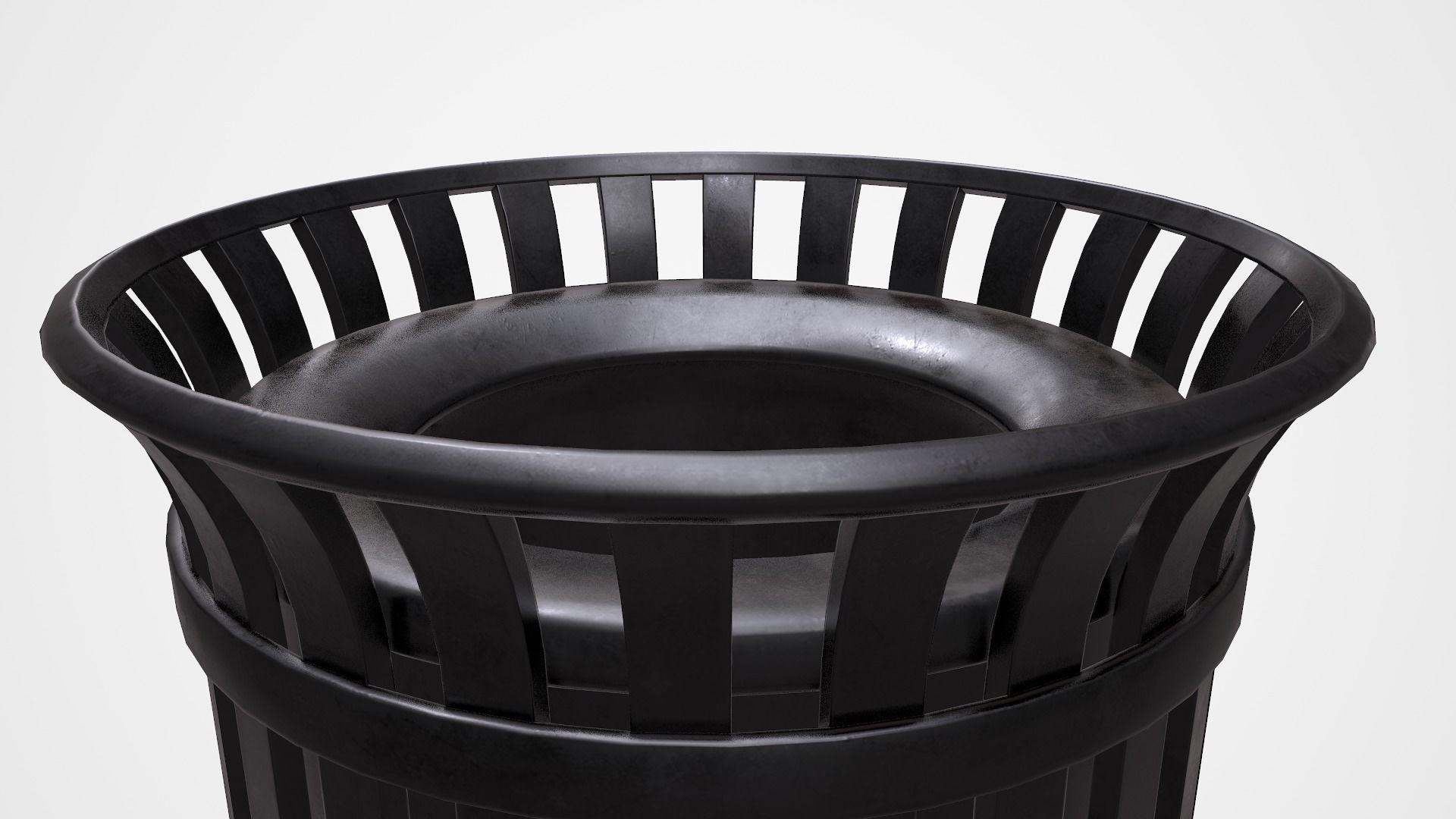 Trash can  3D model_11
