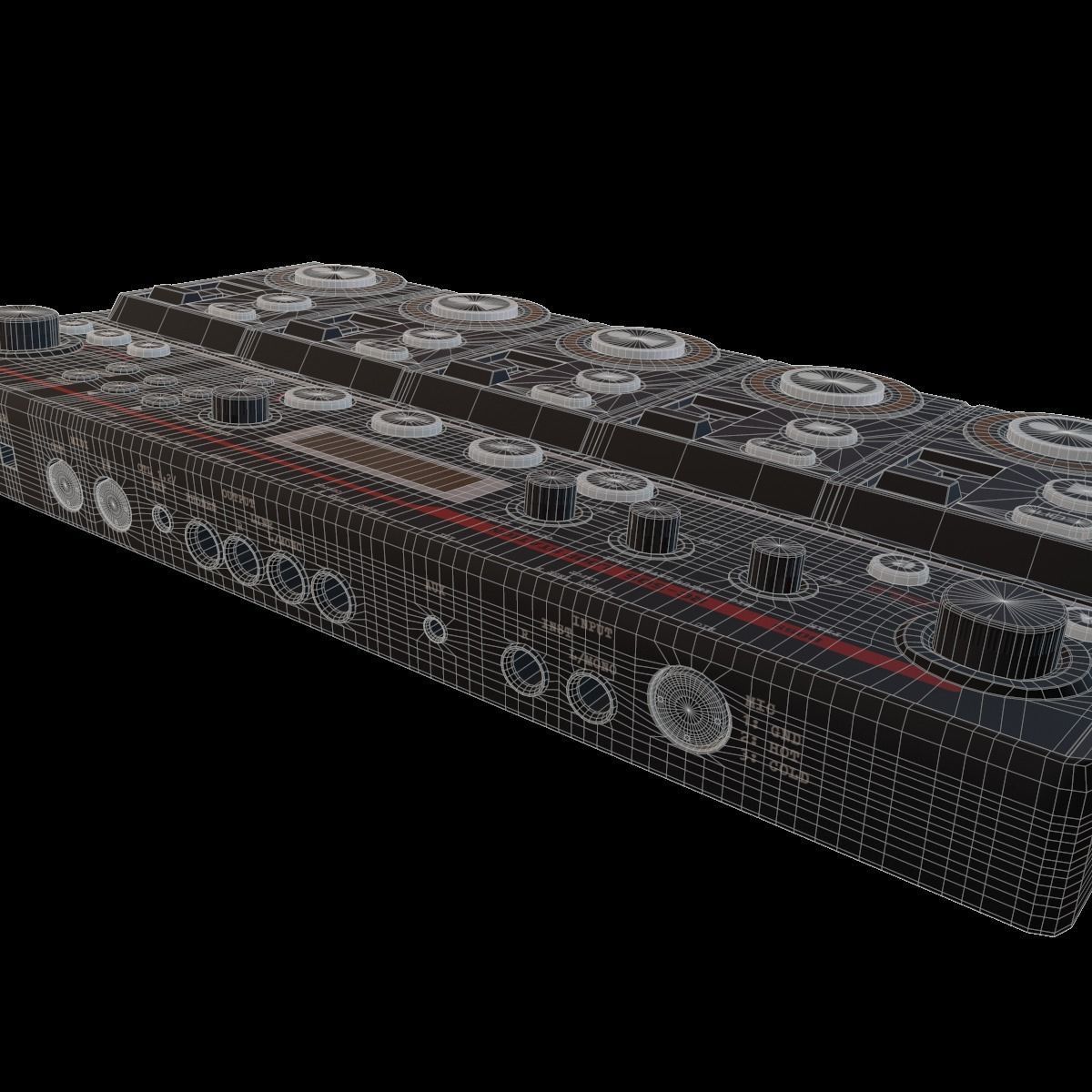 RC-505 Loopstation 3D model_11