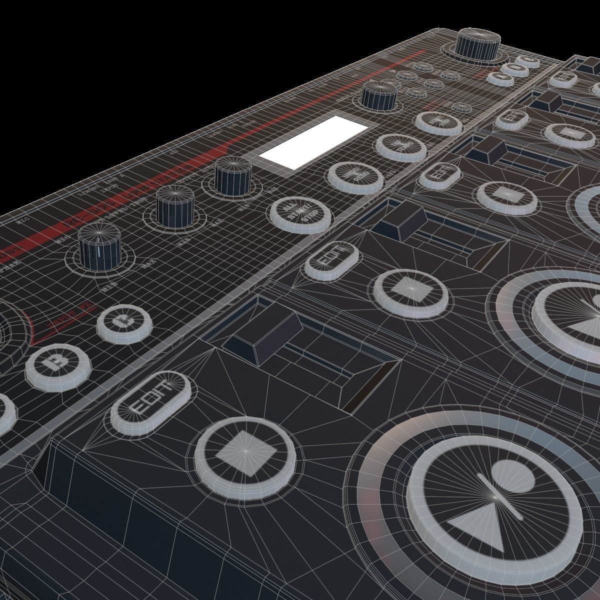 RC-505 Loopstation 3D model_13