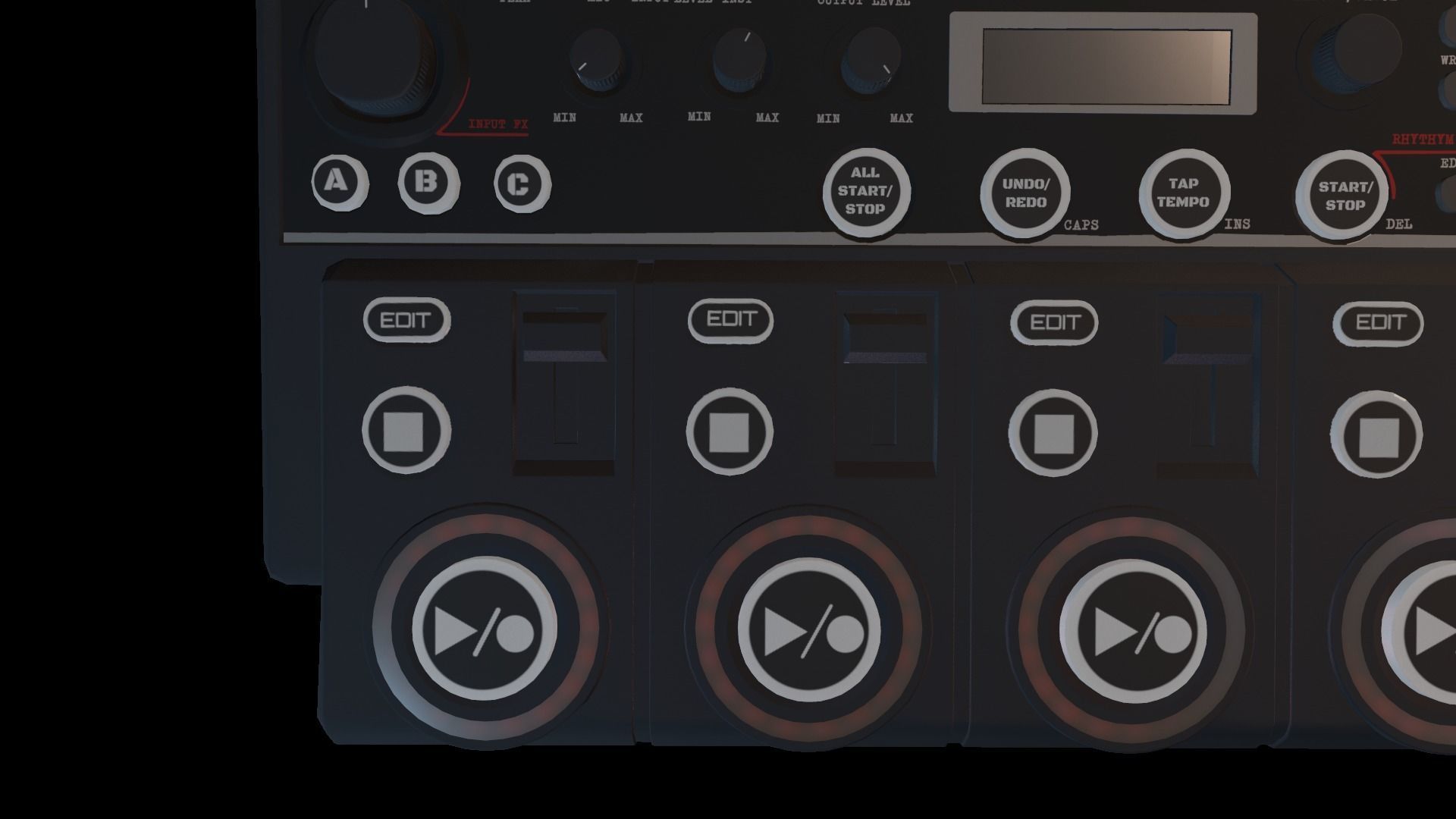 RC-505 Loopstation 3D model_7