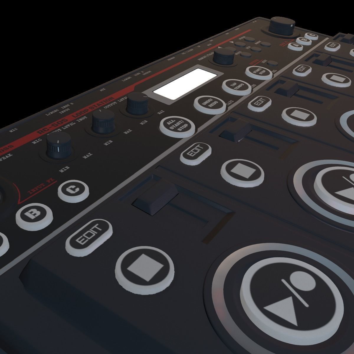 RC-505 Loopstation 3D model_6