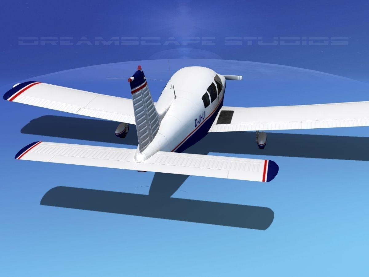 Piper PA-28 V01 3D model_6