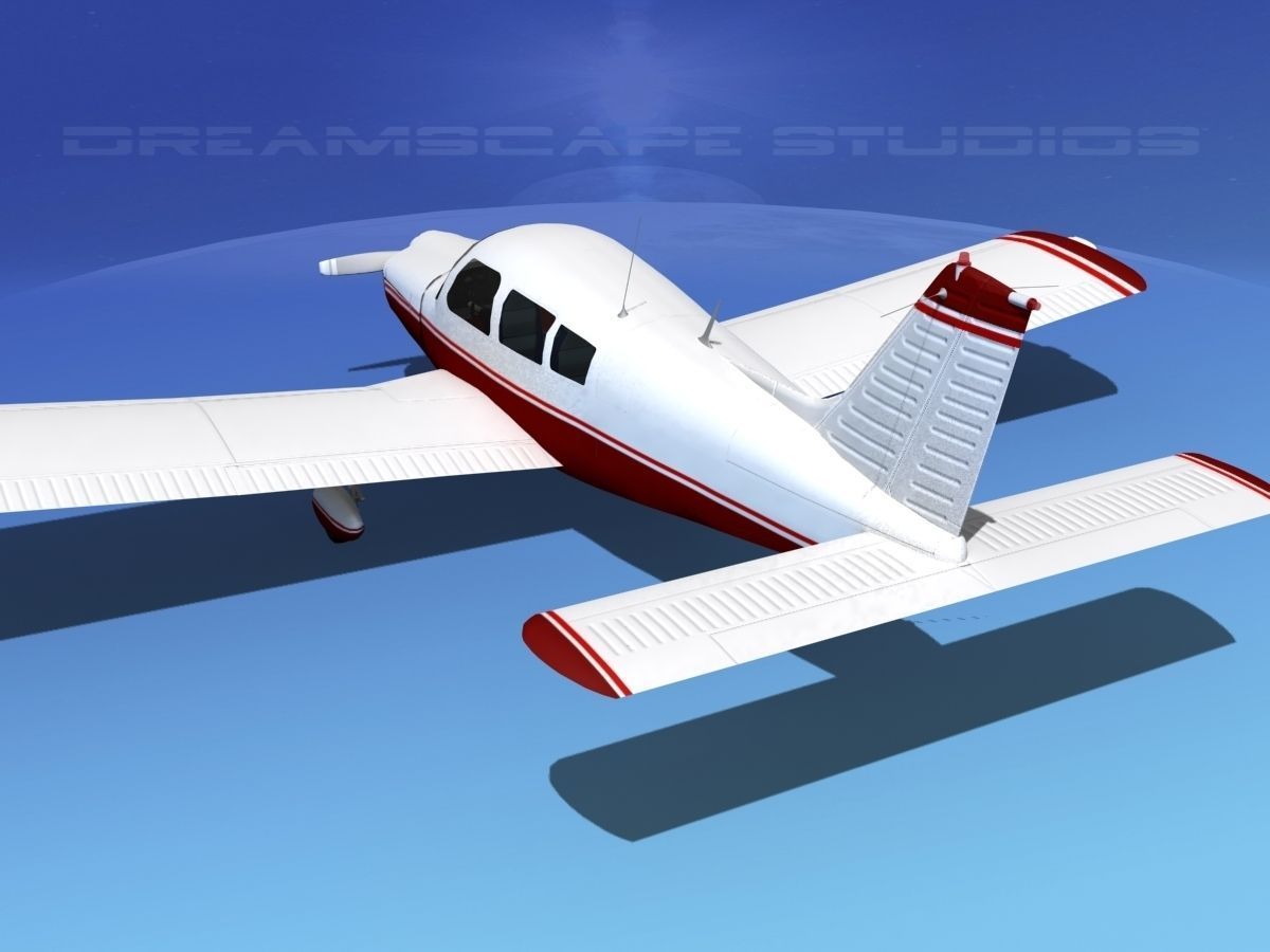 Piper PA-28 V02 3D model_7