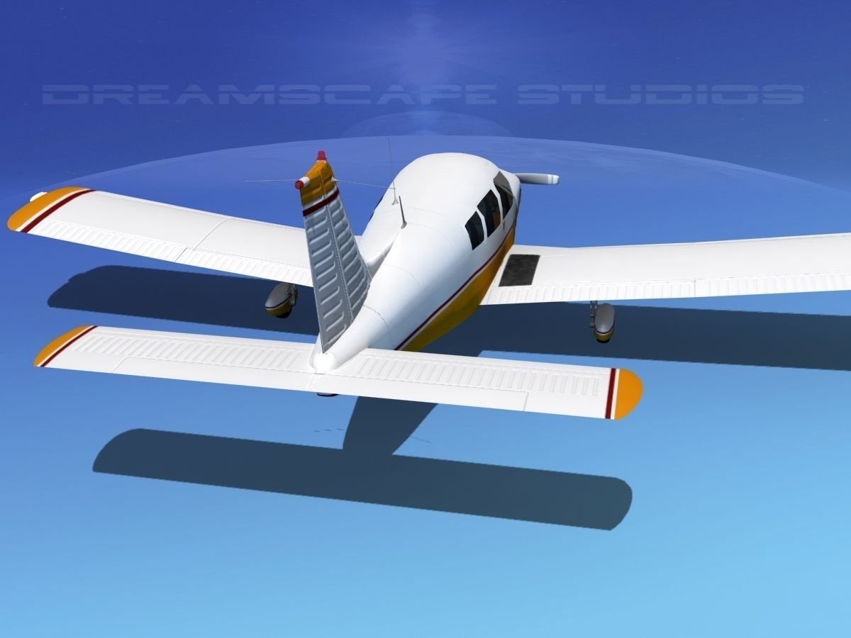 Piper PA-28 V03 3D model_6