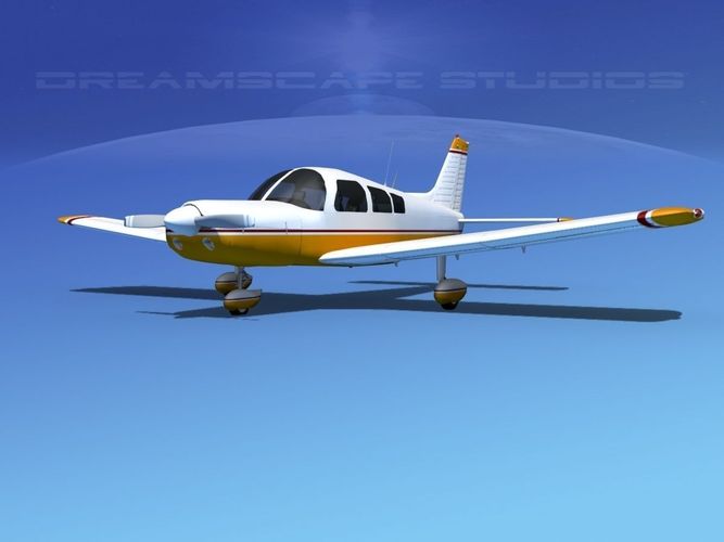 Piper PA-28 V03 3D model