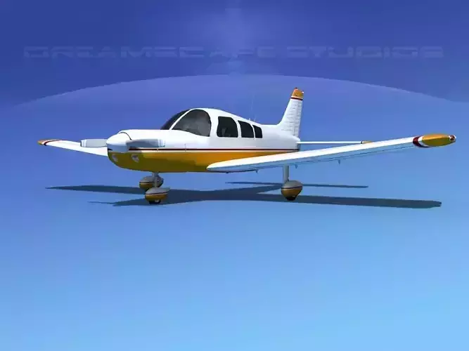 Piper PA-28 V03 3D model