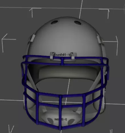 football helmet Free 3D model