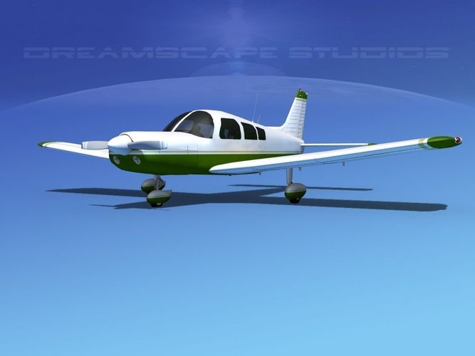 Piper PA-28 V05 3D model