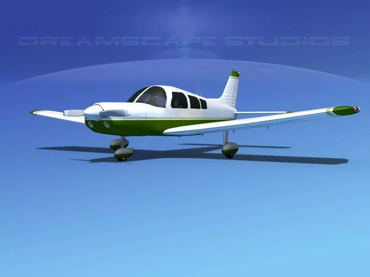 Piper PA-28 V05 3D model