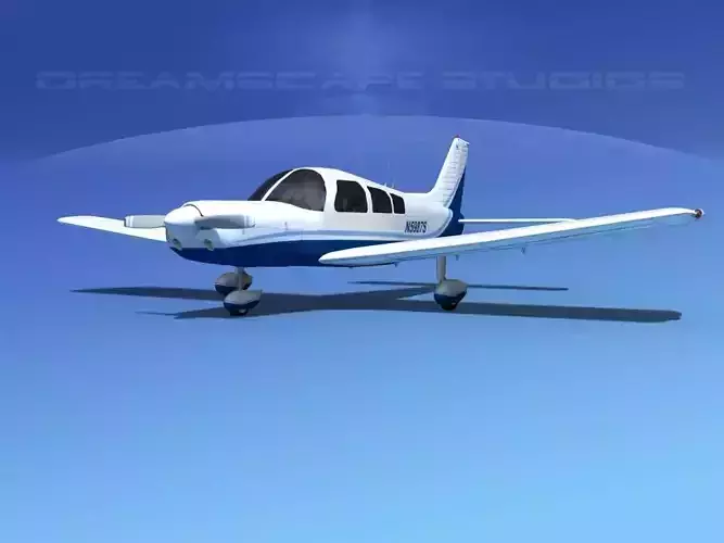 Piper PA-28 V06 3D model