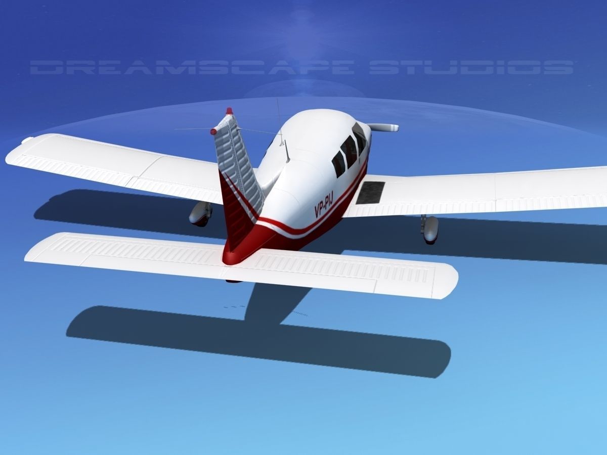 Piper PA-28 V08 3D model_6
