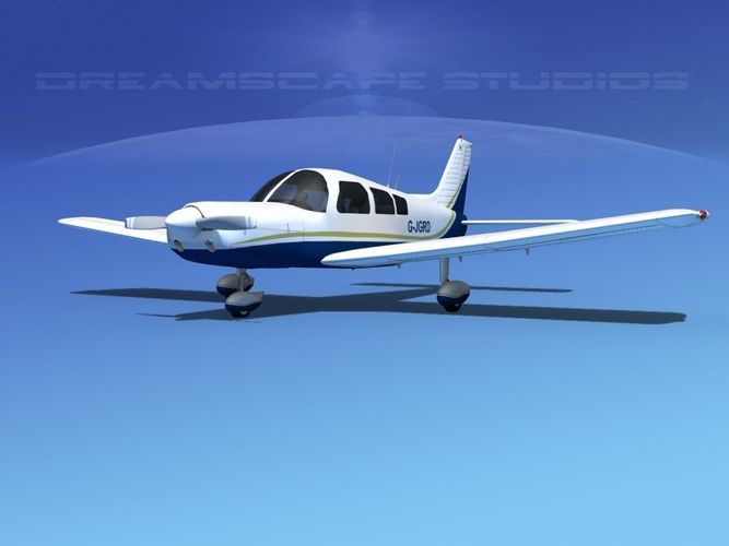 Piper PA-28 V09 3D model