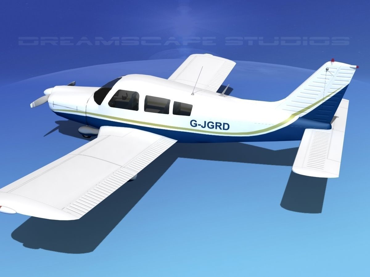 Piper PA-28 V09 3D model_8