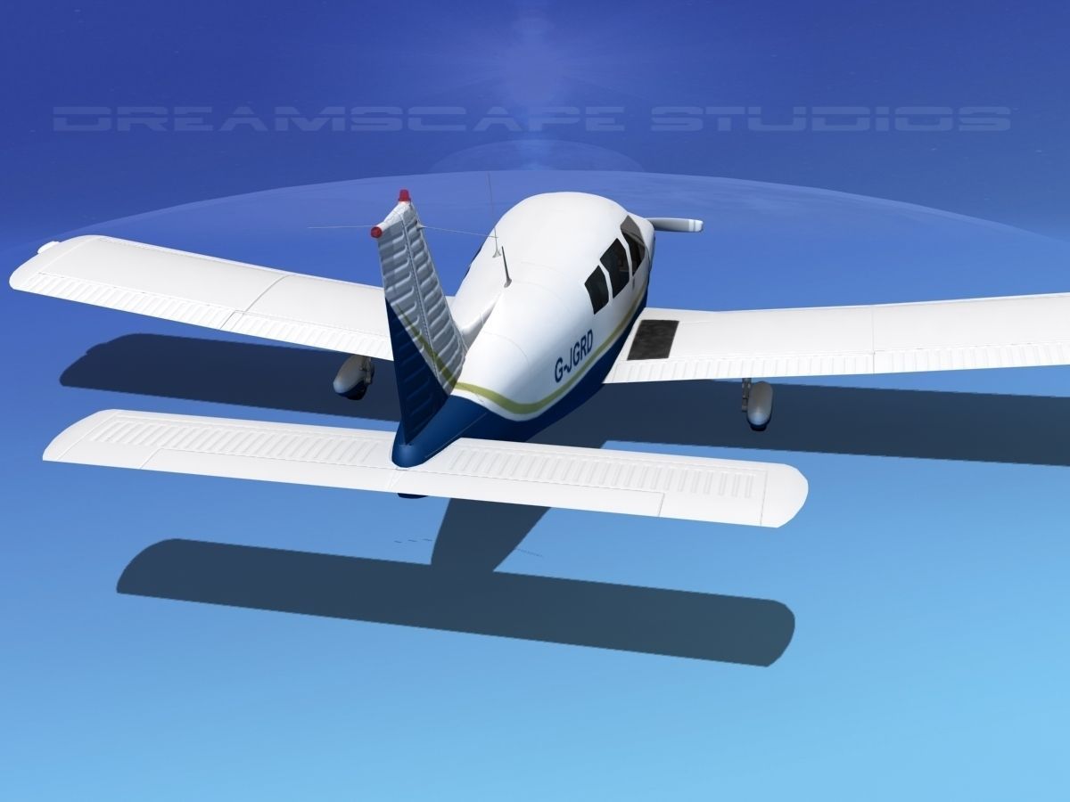 Piper PA-28 V09 3D model_6
