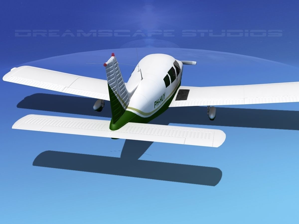 Piper PA-28 V10 3D model_6