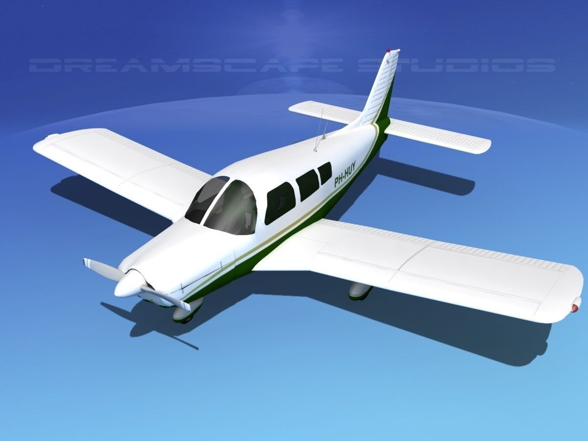 Piper PA-28 V10 3D model_10