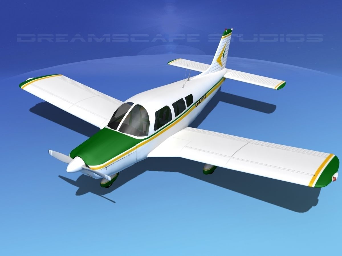 Piper PA-28 V14 3D model_10