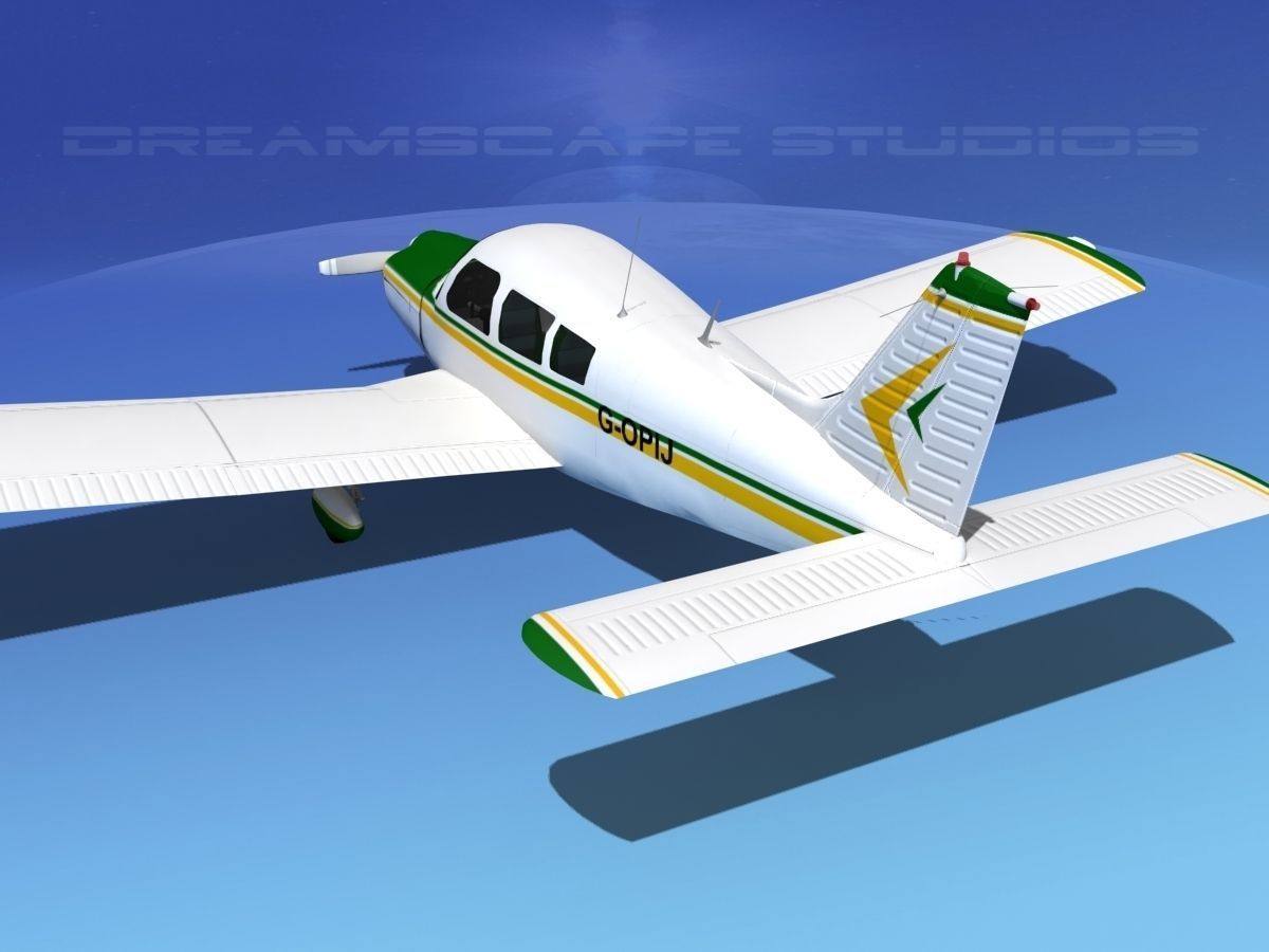 Piper PA-28 V14 3D model_7