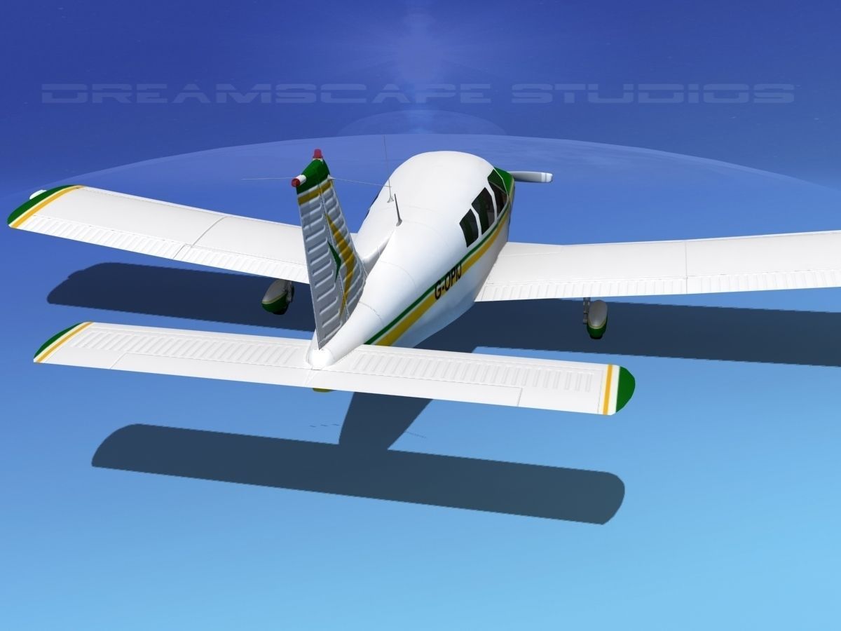 Piper PA-28 V14 3D model_6