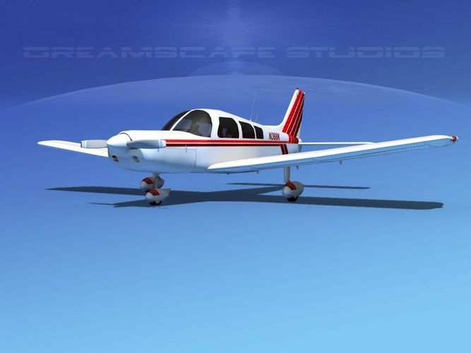 Piper PA-28 V16 3D model