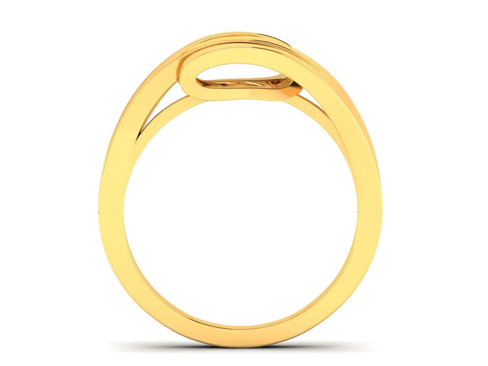 ring-8992 gold ring 3D print model_3