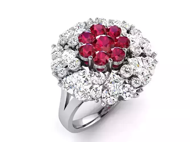 ring-814 sapphire and diamond ring