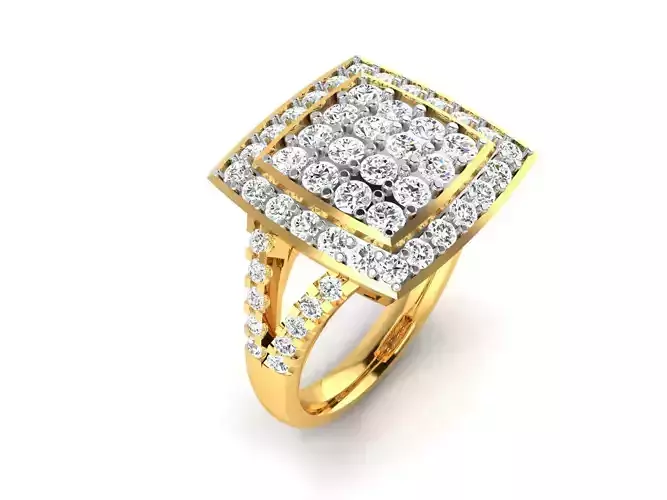 ring-679 elegant diamond ring gold