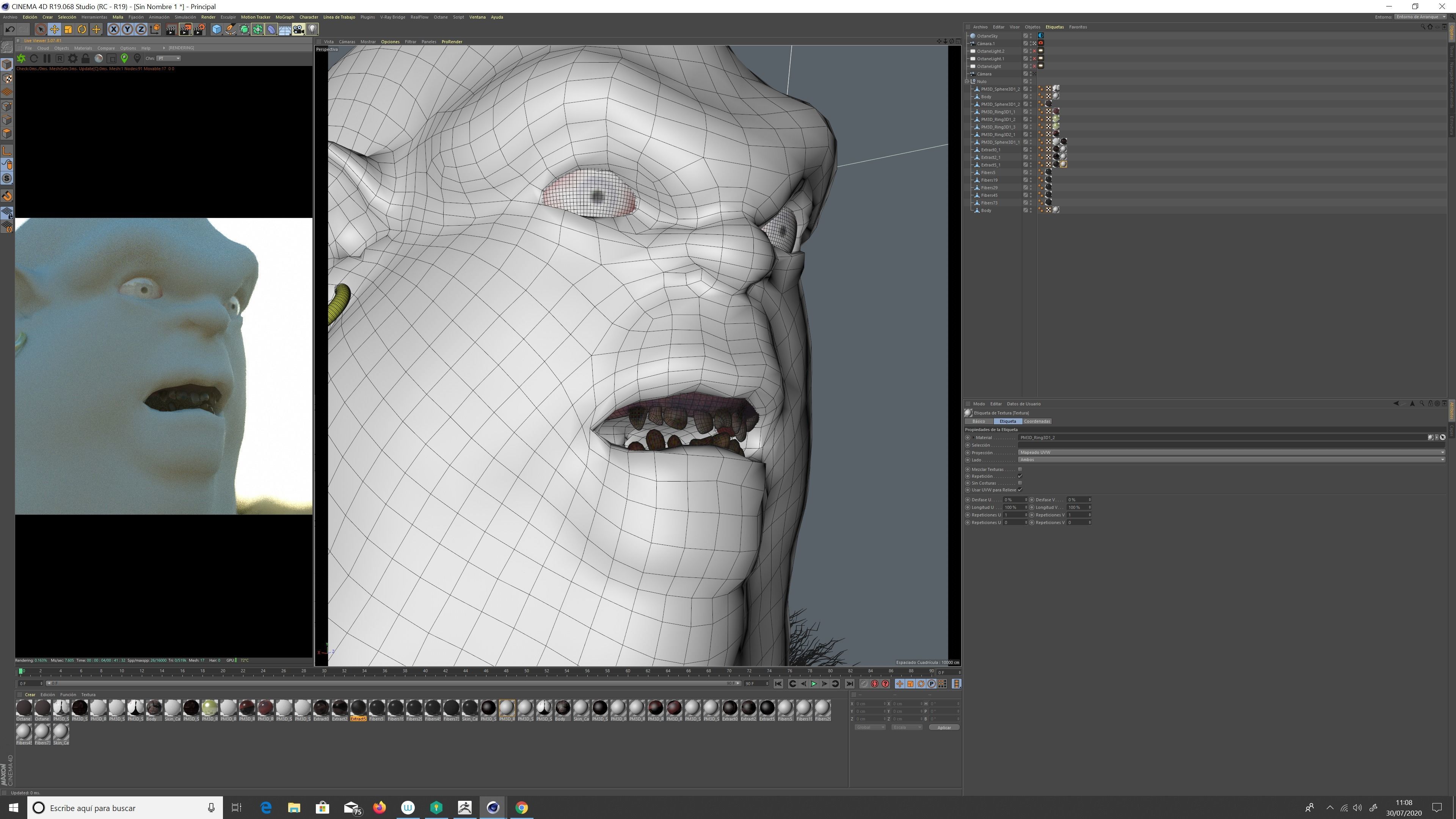 CAVE TROLL Low-poly 3D model_9
