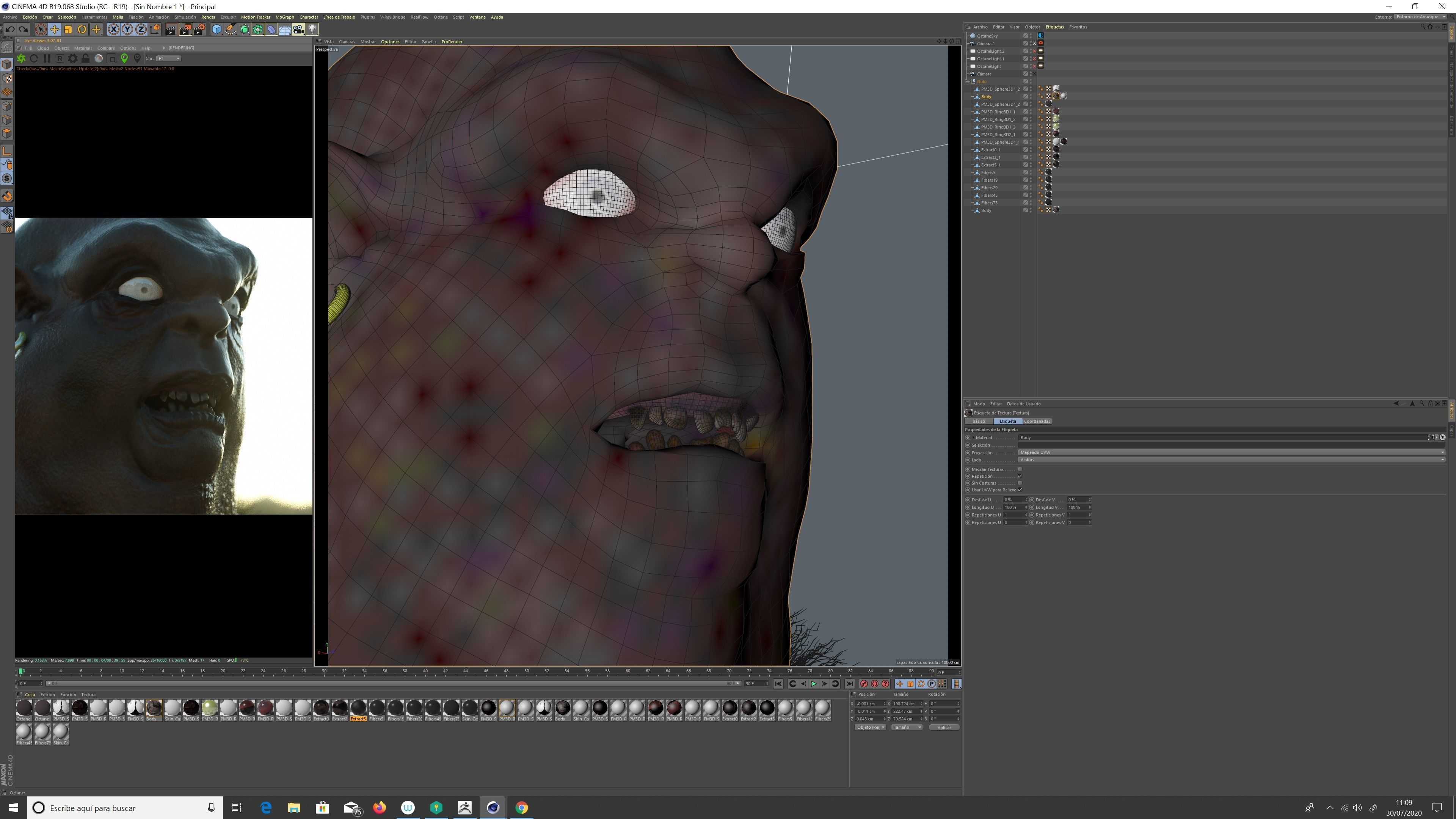 CAVE TROLL Low-poly 3D model_15