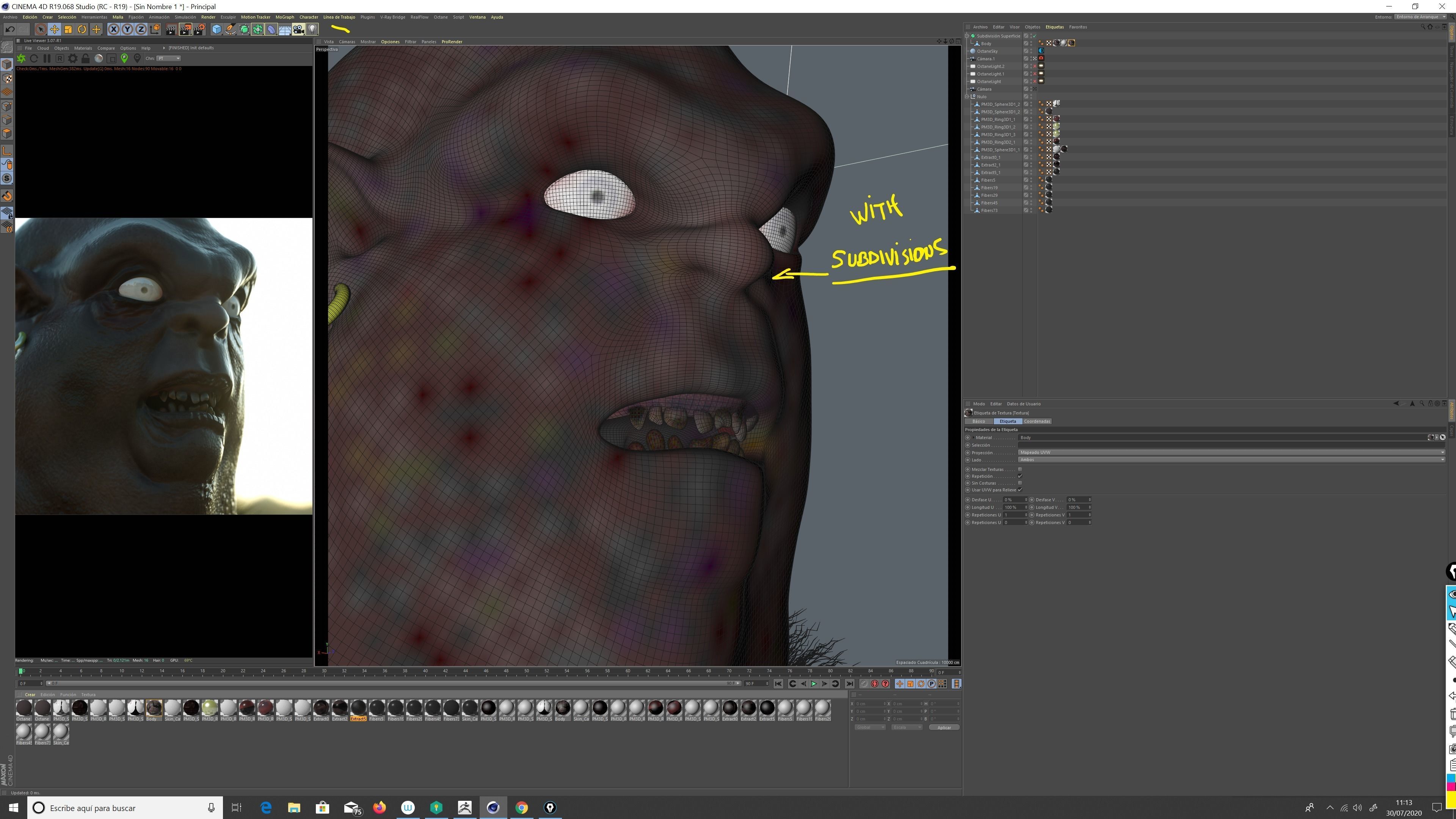 CAVE TROLL Low-poly 3D model_8