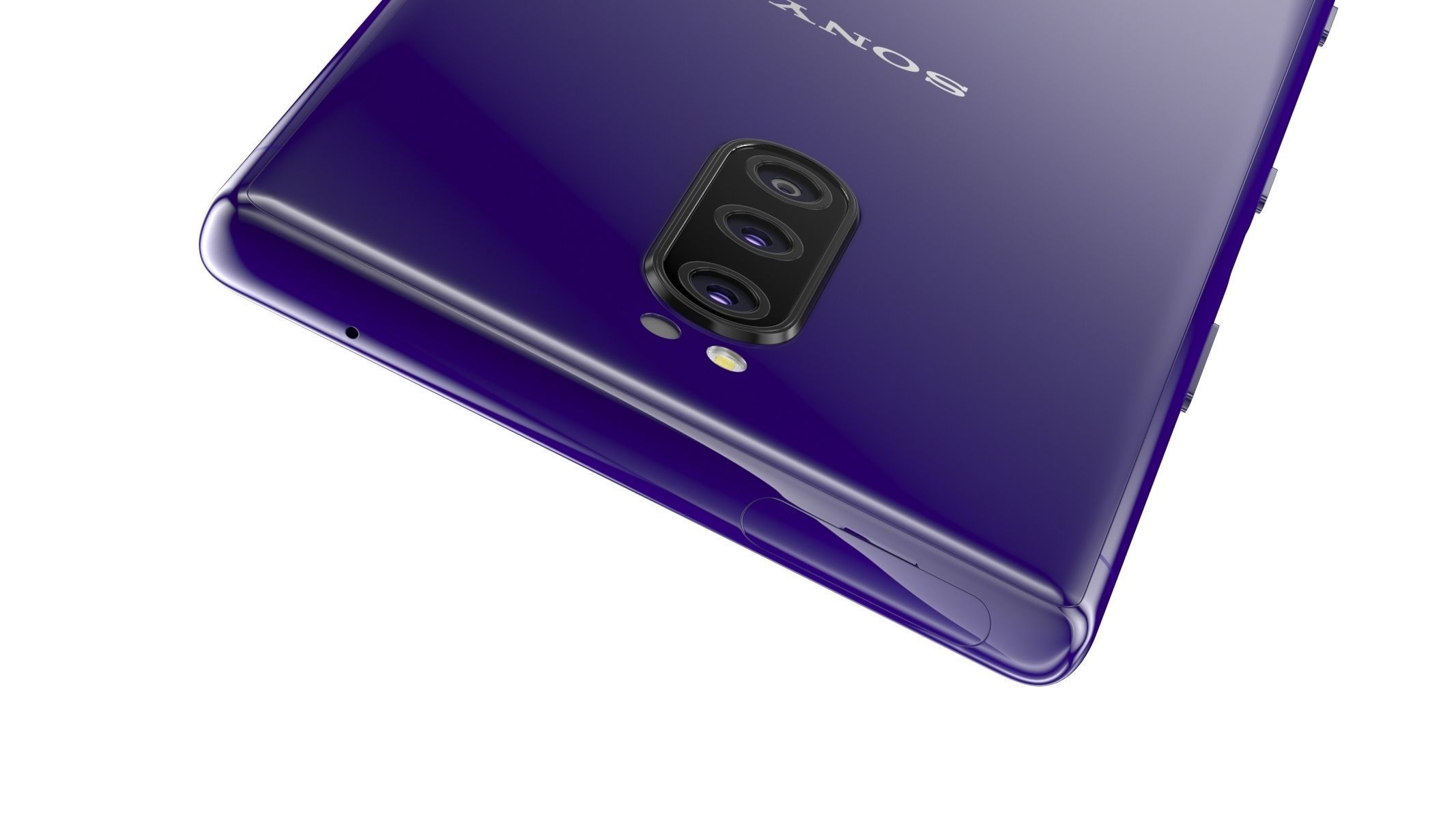 Sony Xperia 1 Purple 3D model_12