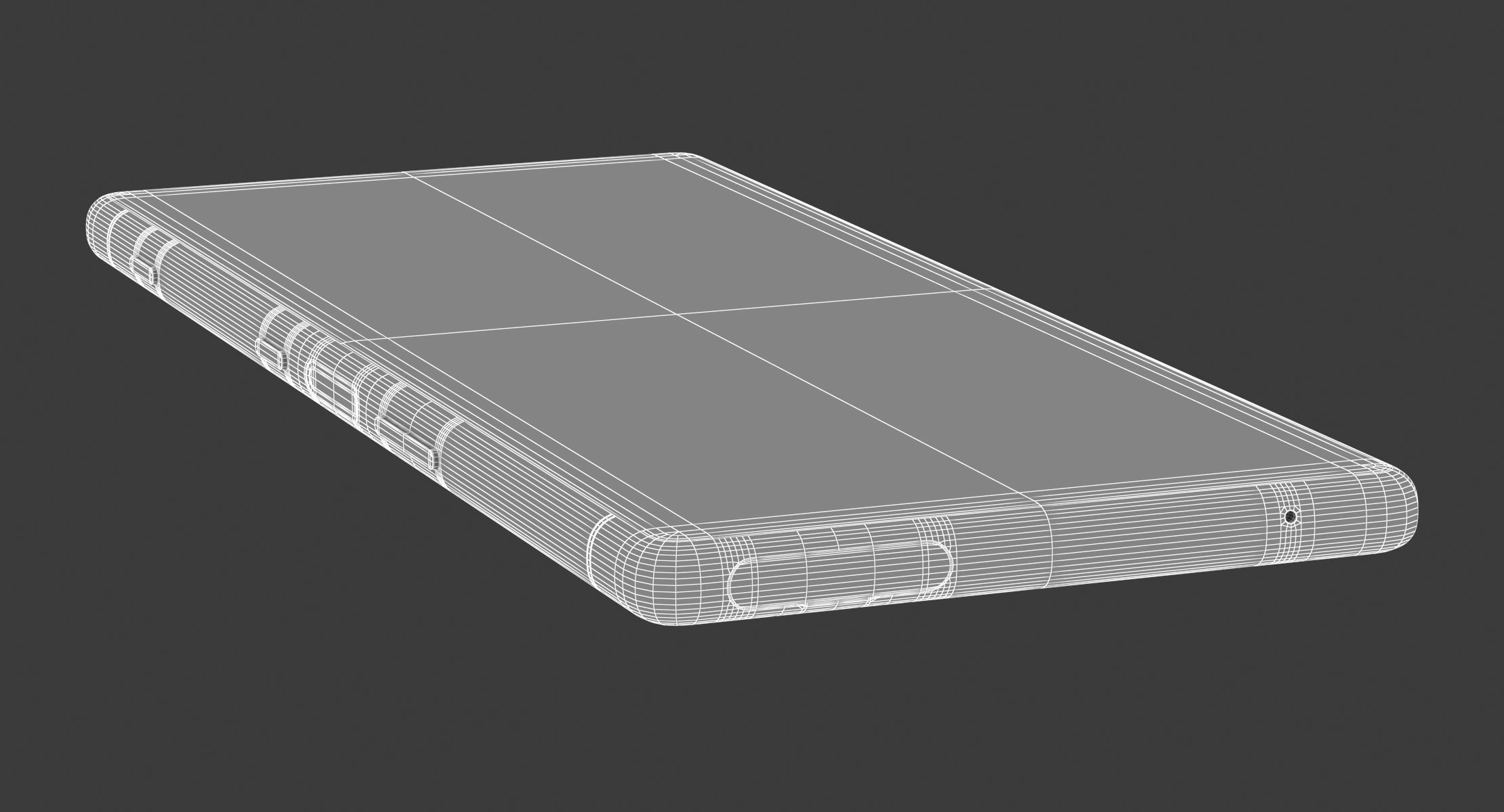 Sony Xperia 1 Purple 3D model_18