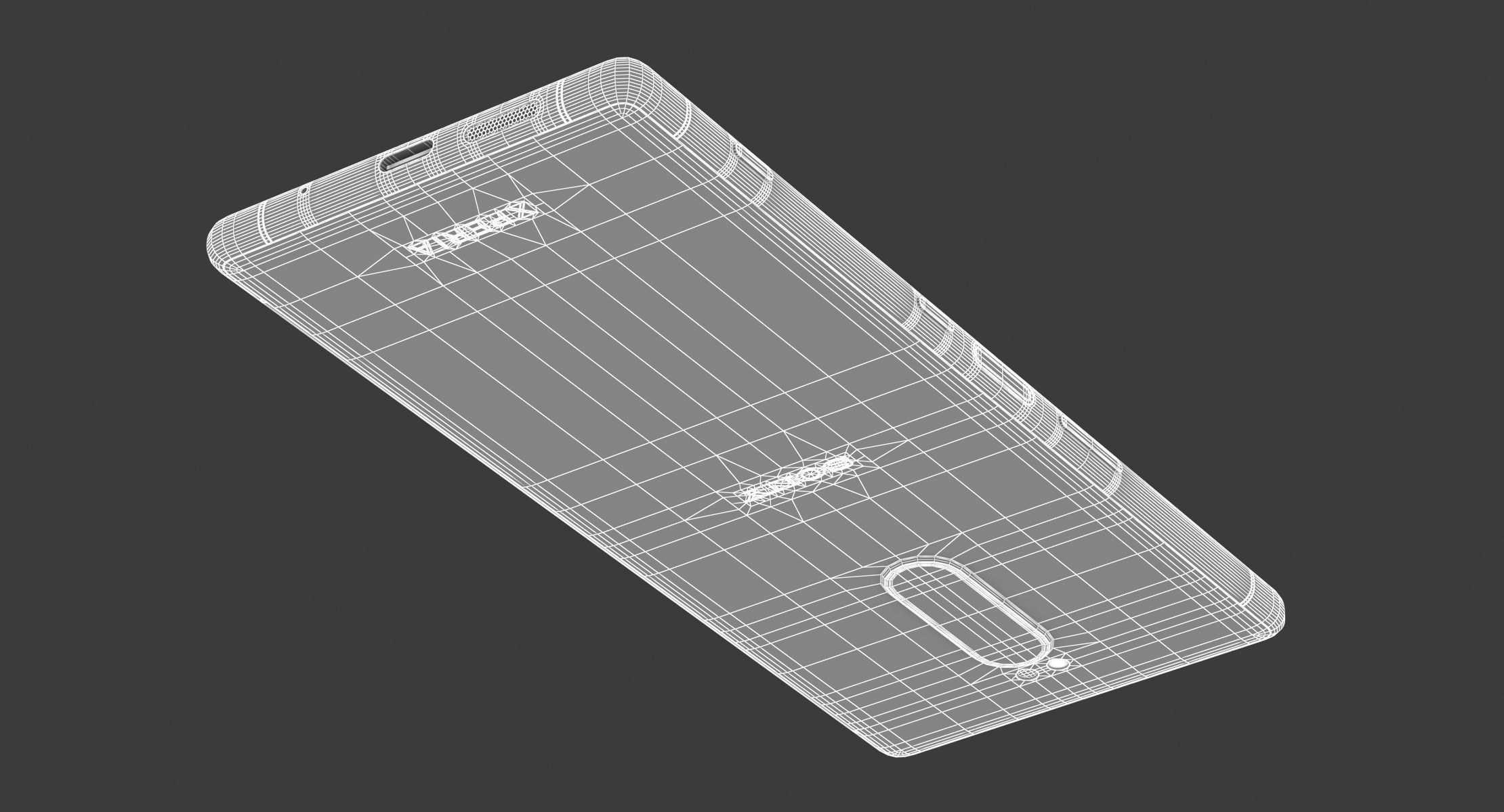 Sony Xperia 1 Purple 3D model_17