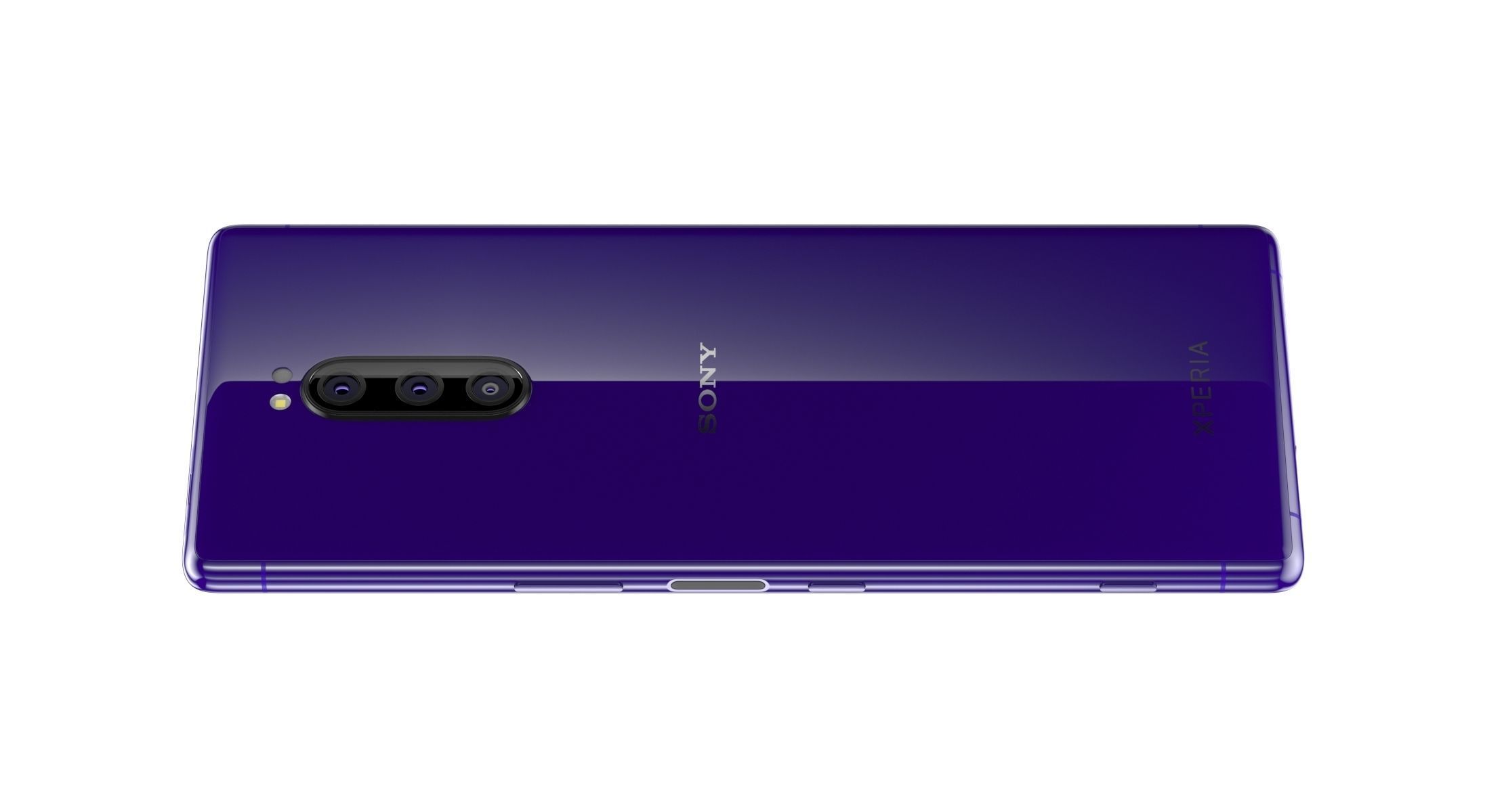 Sony Xperia 1 Purple 3D model_8