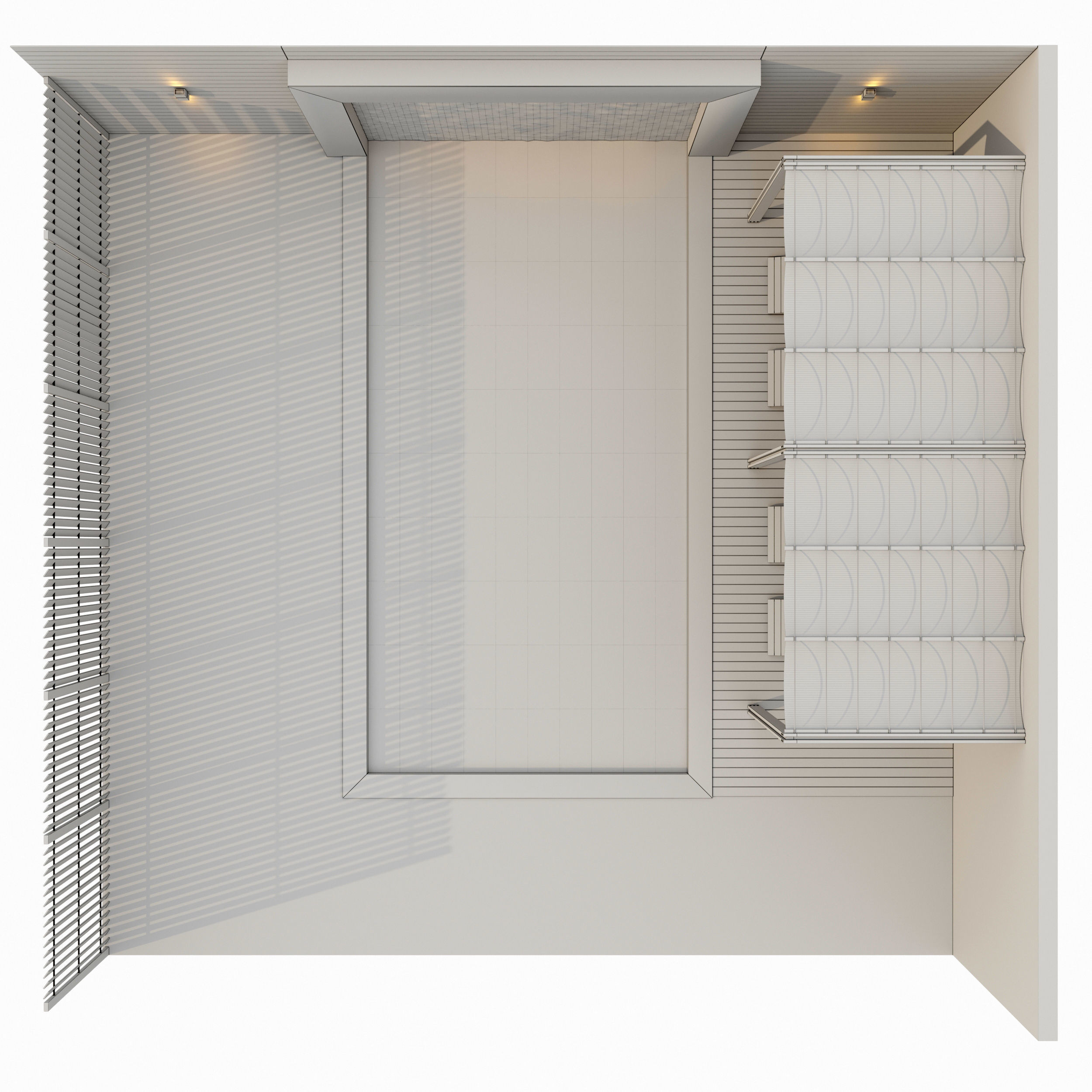 Swimming Pool 3D model_4