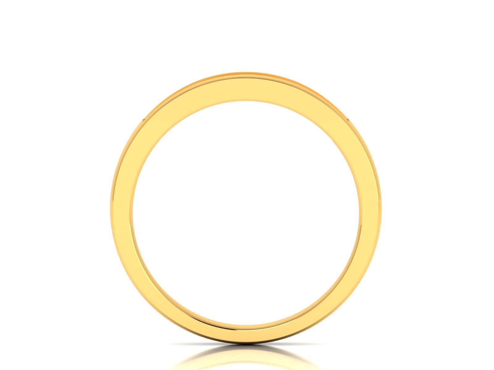 ring-990 gold diamond eternity ring 3D print model_4