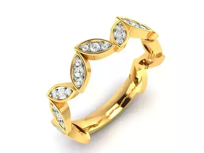 ring-962 diamond eternity ring gold